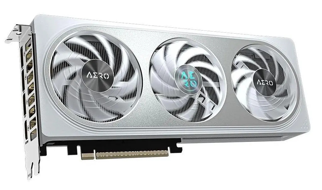 Відеокарта GF RTX 5060 8GB GDDR7 Aero OC Gigabyte (GV-N5060AERO OC-8GD) - фото 3