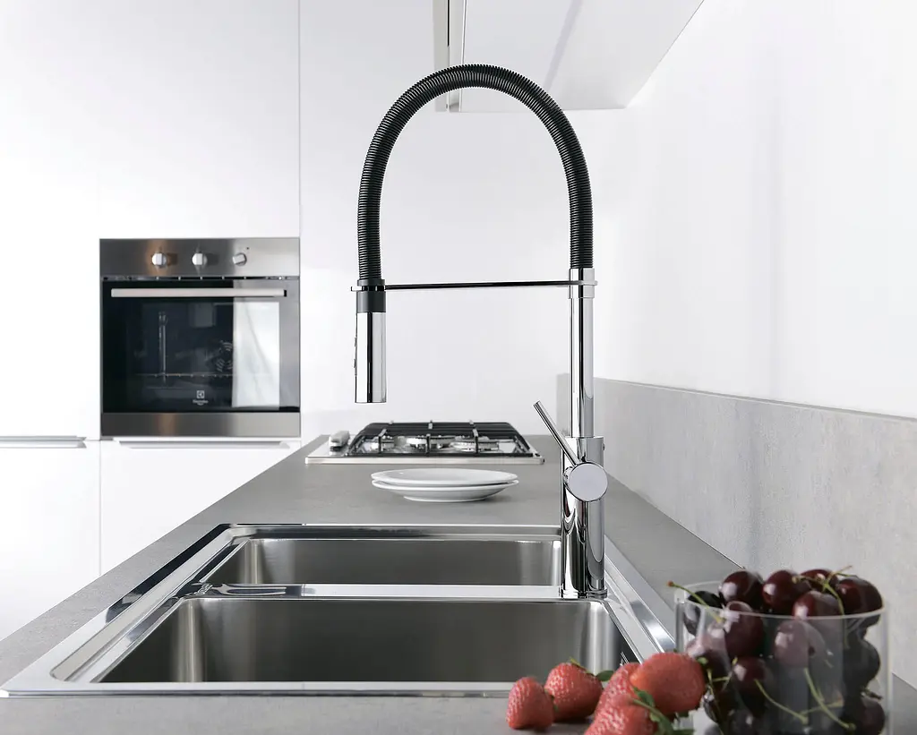 Смеситель для кухни Paffoni Light Professional LIG179CRNO Хром - фото 3