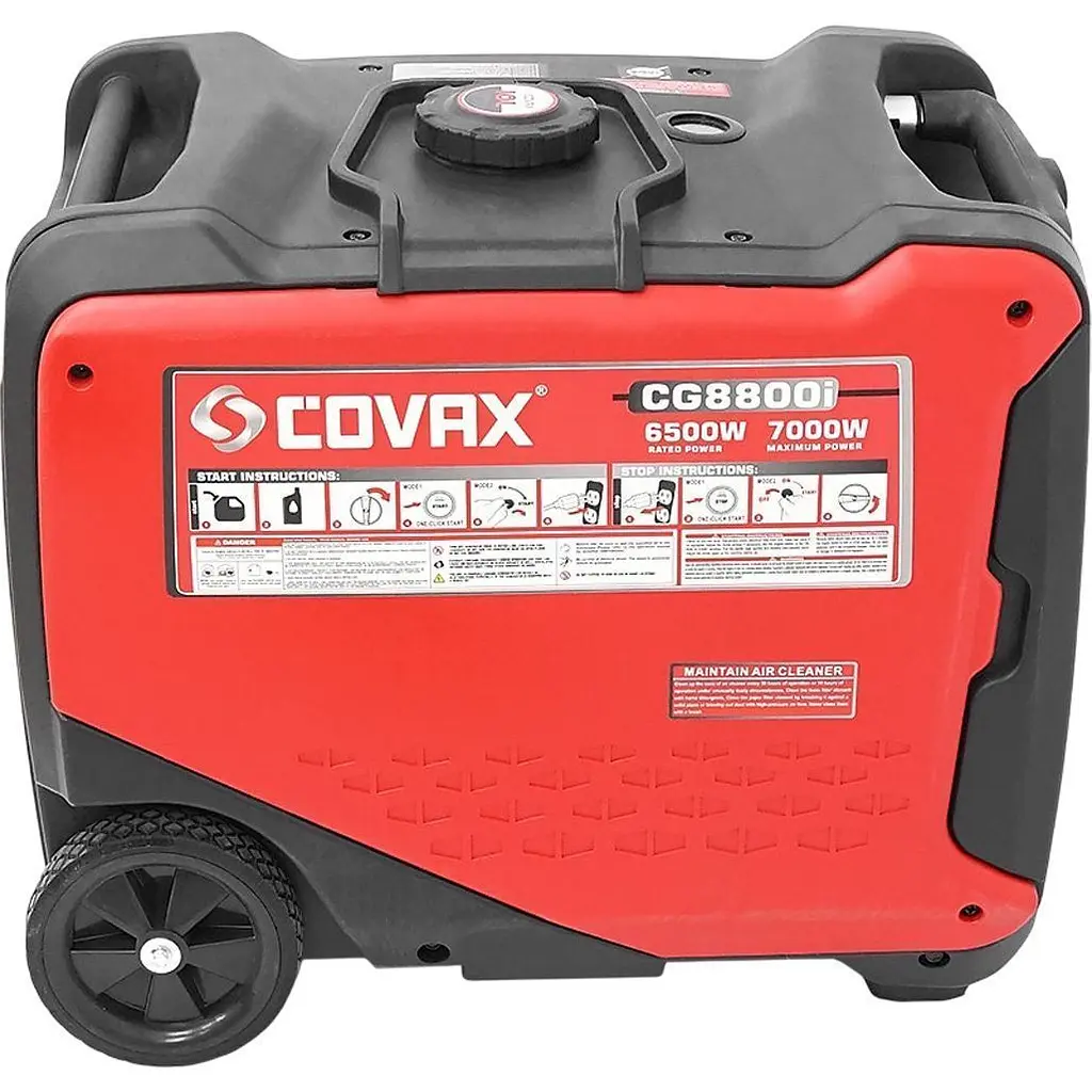Інверторний бензиновий генератор Covax CG8800i [162411] - фото 4