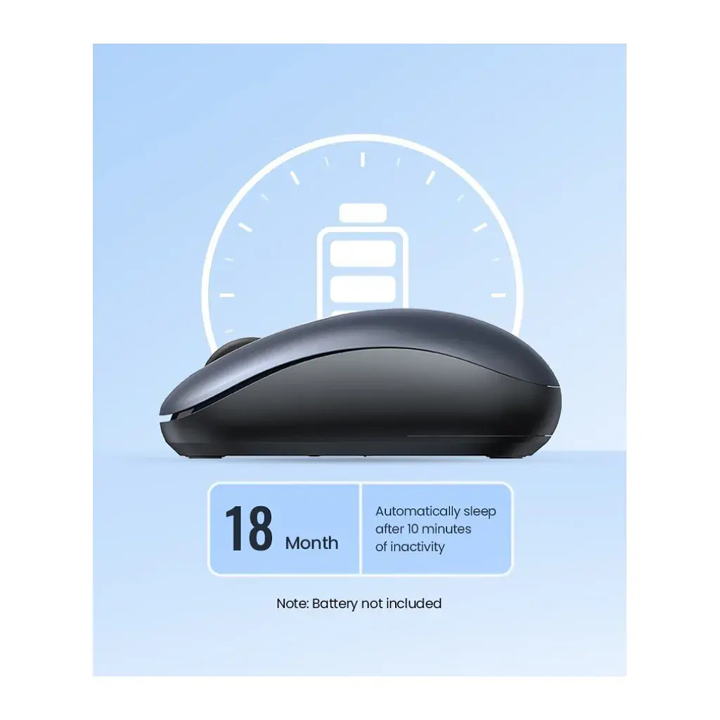 Мишка Ugreen MU105 Wireless Light Blue (90671) - фото 7