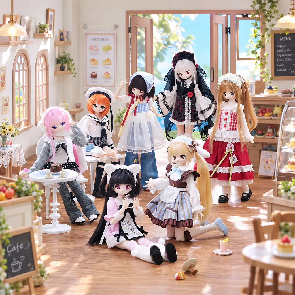Лялька Pop Top BJD серії SyncyLand Сад мрій колекційна (LU-202601) - фото 9