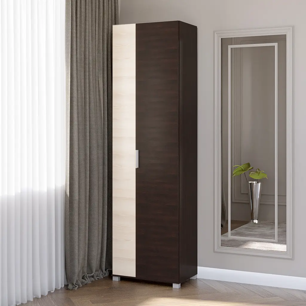 Шафа пряма Еверест Бриз ШП-2 Венге/Дуб молочний (DTM-2301) - фото 2