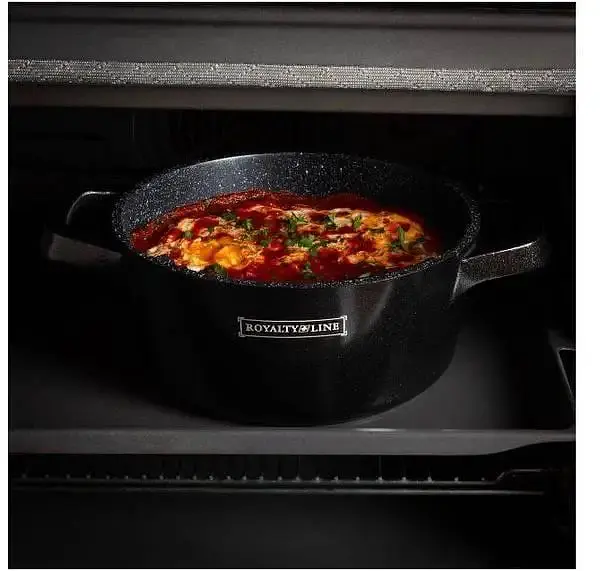 Набор кастрюль Royalty Line RL-OS1014M антипригарное покрытие 14 предметов - фото 3