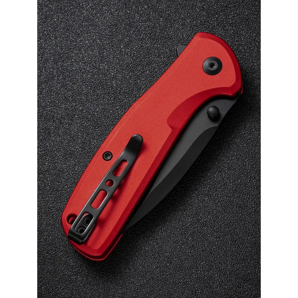 Ніж Sencut ArcBlast, Red Aluminum, Darkwash (S22043B-4) - фото 12