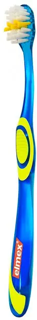 Детская зубная щетка Elmex Junior, 6 - 12 лет, мягкая, синий - фото 2