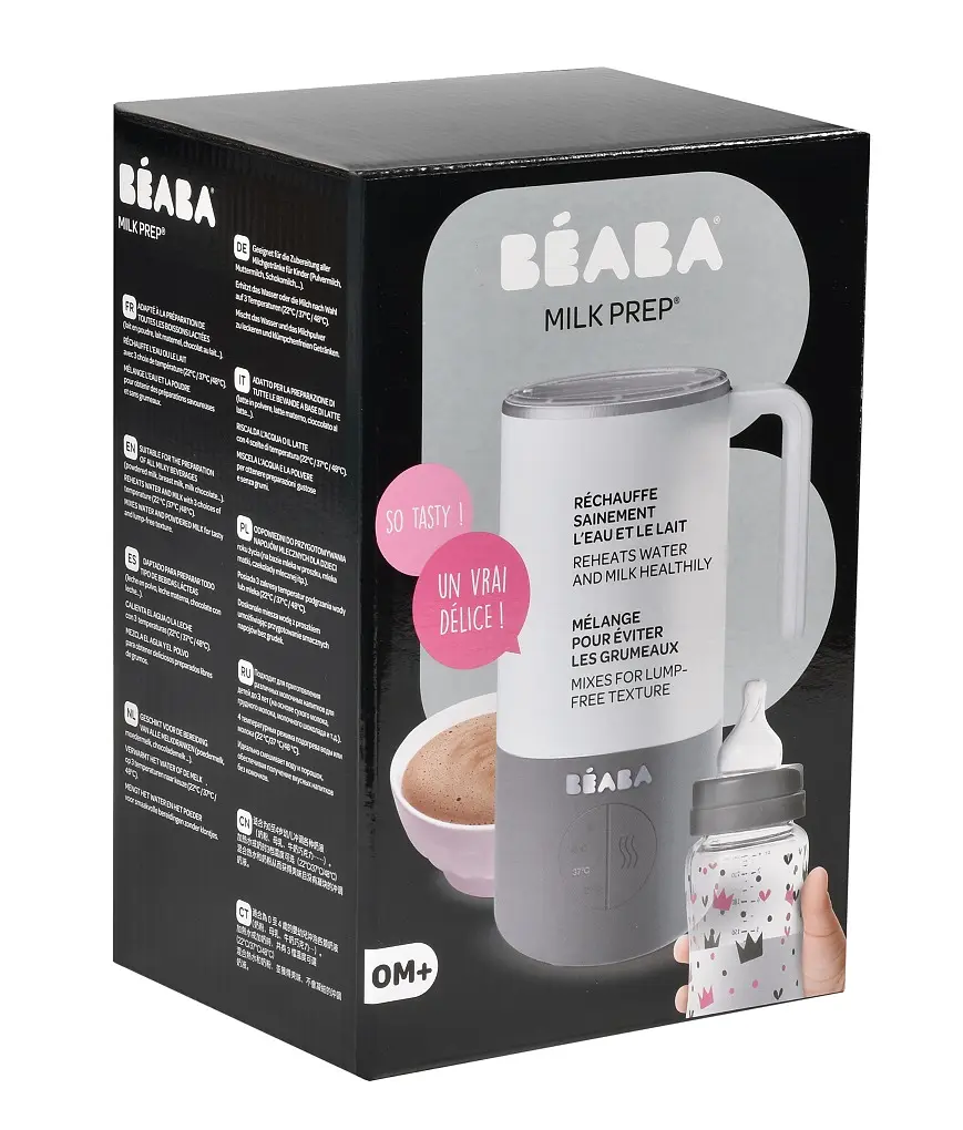 Міксер-підігрівач напоїв для дітей Beaba Milk Prep, білий (911698) - фото 15
