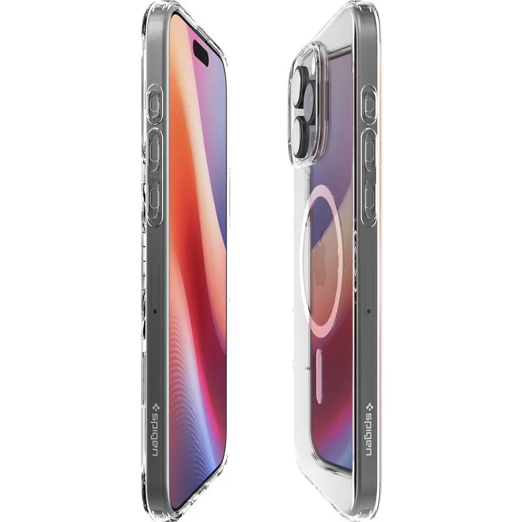 Чохол Spigen Liquid Crystal with MagSafe для Apple iPhone 16 Pro Crystal Clear (ACS08389) [122071] - фото 3