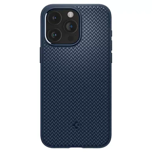 Чехол Spigen Mag Armor (MagFit) Navy Blue для iPhone 15 Pro (ACS06737) - фото 2