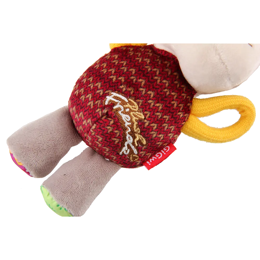 Іграшка для Собак Gigwi Plush Friendz Віслюк з пищалкою 16 х 8 х 8 см - фото 4