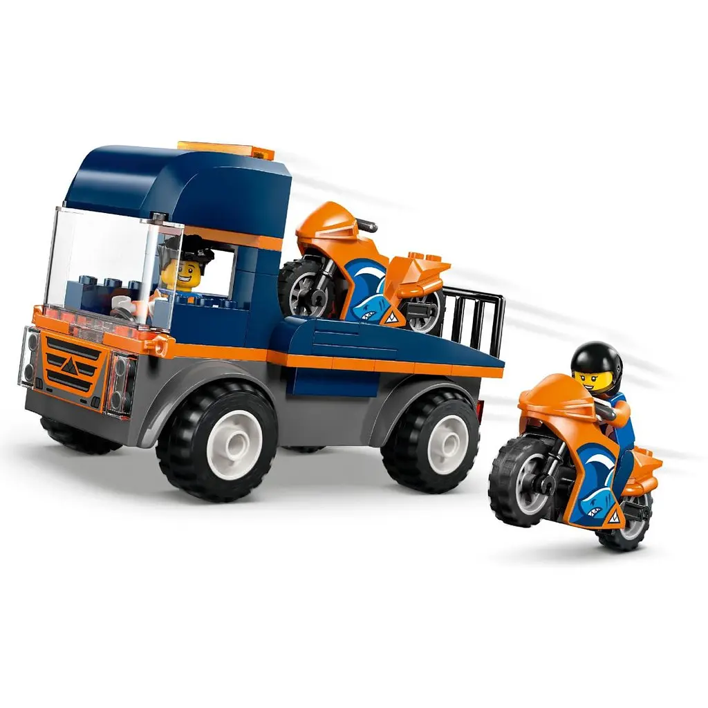 Конструктор LEGO City Транспортер мотоциклів 88 деталей (60491) - фото 3