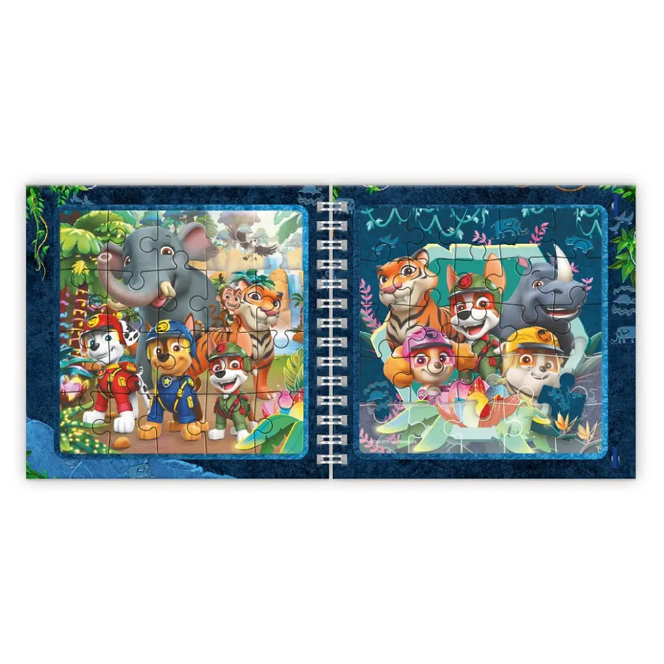 Магнітний дитячий пазл 2 в 1 "Лапи джунглів" DoDo Toys 200543, 20-25 елементів - фото 5