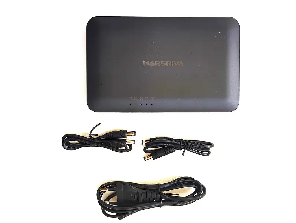 Міні ДБЖ для роутера Marsriva KP1 Plus 240VAC, 4хDC+USB OUT, 2x5V/9V/2x12V1.5A 18W 16000Ah Li-Pol - фото 5