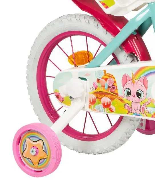 Дитячий велосипед Toimsa Catcorn 14" біло-бірюзовий (14211) - фото 6