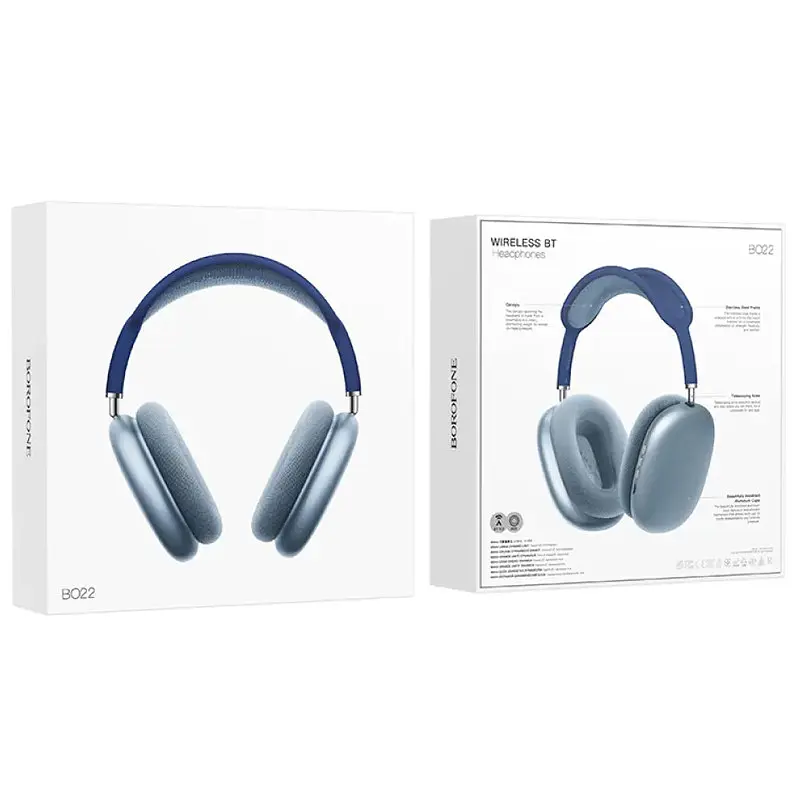Накладные беспроводные наушники Borofone BO22 Elegant - фото 3
