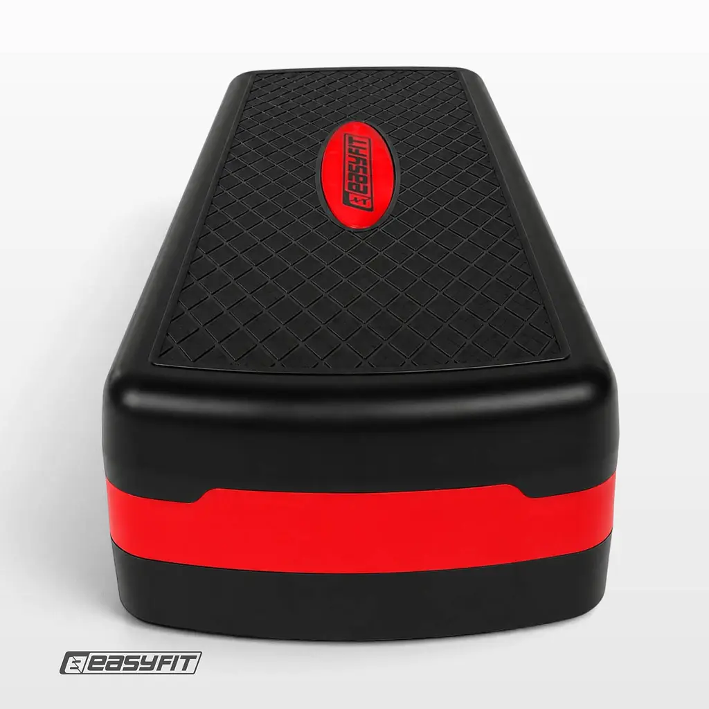 Степ-платформа EasyFit Step-B 2-ступінчаста чорно-червона - фото 4