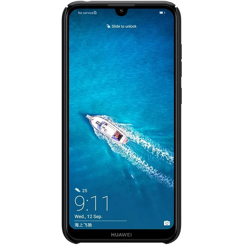 Чехол-накладка Nillkin Super Frosted Shield HuAwei Y7 Pro 2019/Enjoy 9 Black - фото 2