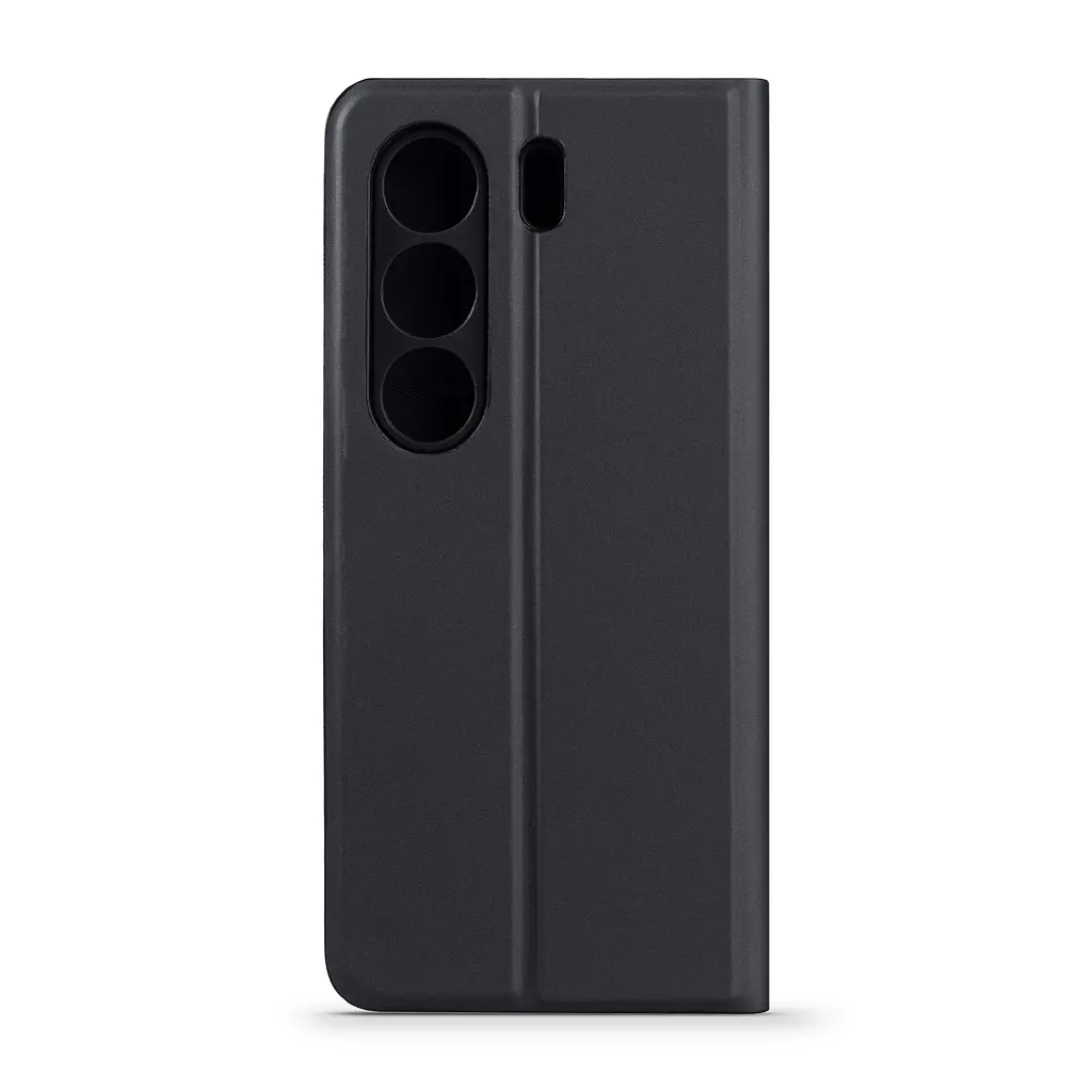 Чехол-книжка для TECNO Camon 40 4G (CM5), OneFold Case, черный, из экокожи (PU) и TPU, с магнитом, с подставкой и отделением для карт, трансформируется в подставку, противоударный, защита всего корпуса, ArmorStandart (ARM89037) - фото 2