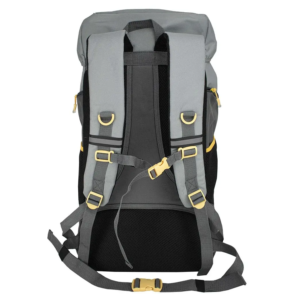 Туристичний рюкзак Semi Line 45 Grey 45 л з чохлом від дощу, анатомічна спинка, кріплення для трекінгових палиць - фото 6
