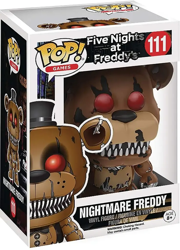 Фигурка Funko Pop Фанко Поп Пять ночей с Фредди Фредди Five Nights at Freddy's Freddy 10 см FP FNAF F 111 - фото 2