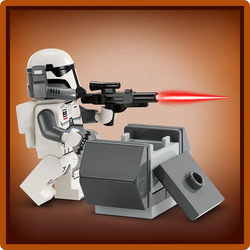 Конструктор LEGO Star Wars™ Боевой комплект «Засада на Мандалоре» 109 деталей (75373) - фото 5