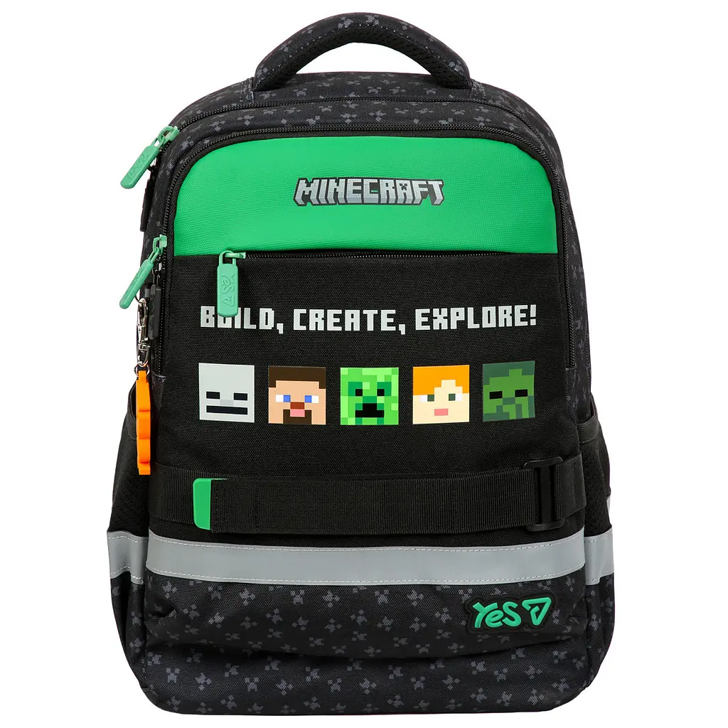 Рюкзак шкільний ортопедичний шкільний Yes Ergo Minecraft Reality S-52S - фото 2