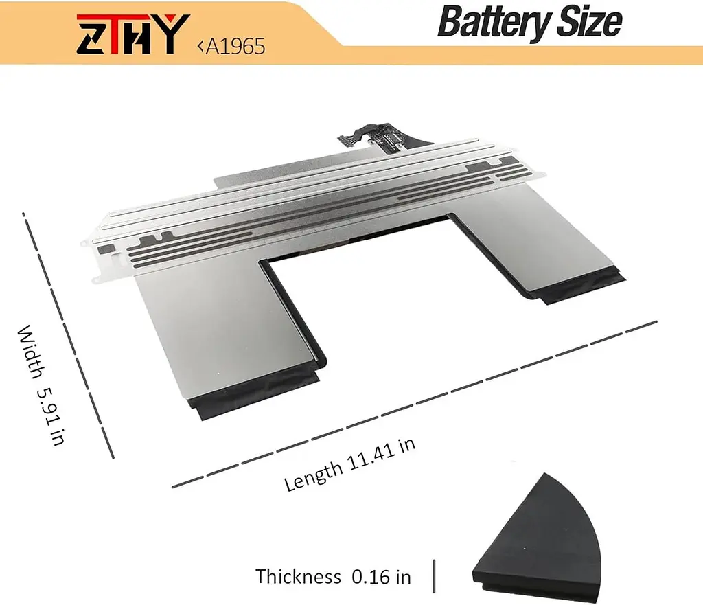 A1965 A1932 A2179 Заміна акумулятора для MacBook Air 13" A1932 (кінець 2018 2019 року) A2179 (початок 2020 року) - фото 2