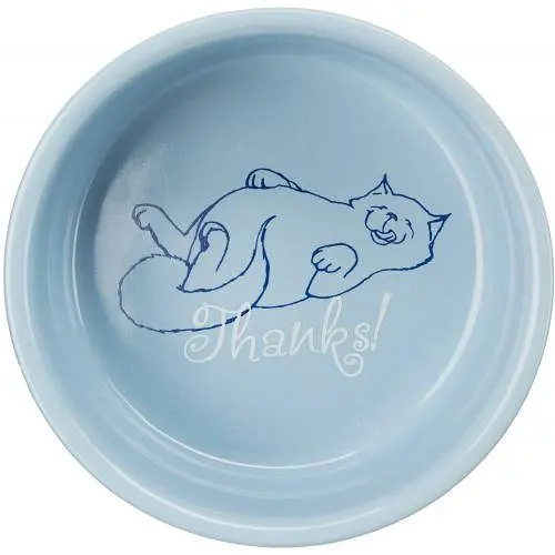 Миска Trixie Thanks for Service для котів керамічна 11 см 300 мл - фото 6