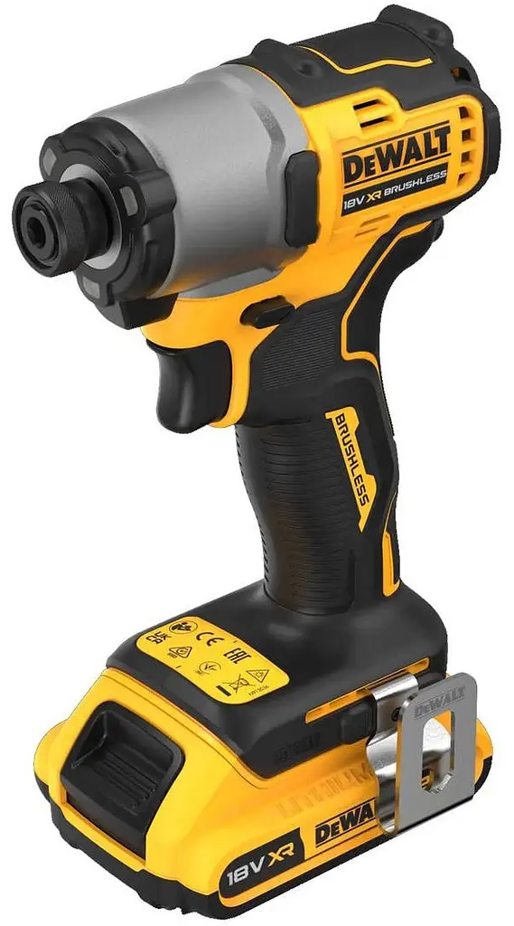Шуруповерт ударный аккумуляторный XR Li-Ion PowerStack 18В DeWALT teh0025181 - фото 3