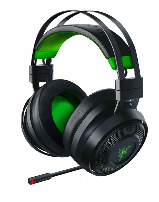 Гарнітура консольна Razer Nari Ultimate для Xbox One WL Black/Green (RZ04-02910100-R3M1) - фото 2