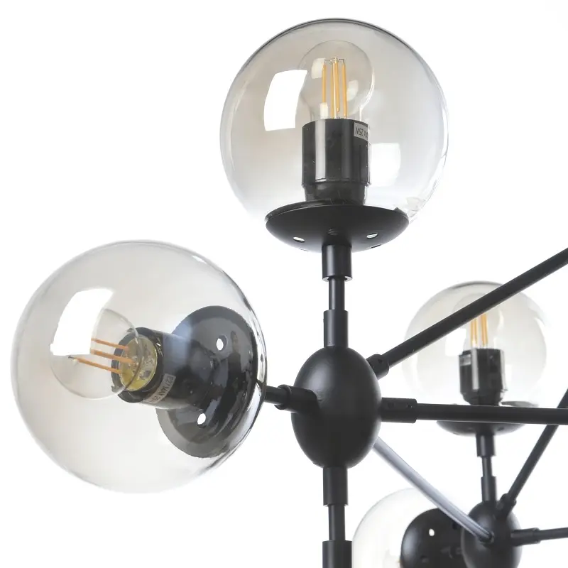 Люстра молекула Brille E27 60W BK (BL-323S/10) - фото 4