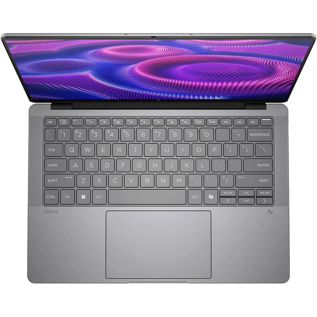 Ноутбук HP 14 ZBook Ultra G1a WUXGA IPS/Ryzen AI Max PRO 390/32GB/1TB SSD/Radeon/DOS/Silver (B30DDES) - фото 5