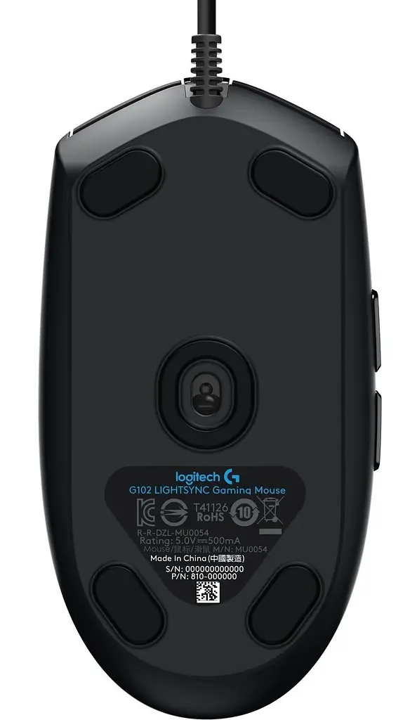 Миша Logitech G102 Lightsynс USB Prodigy (910-005808) - фото 2