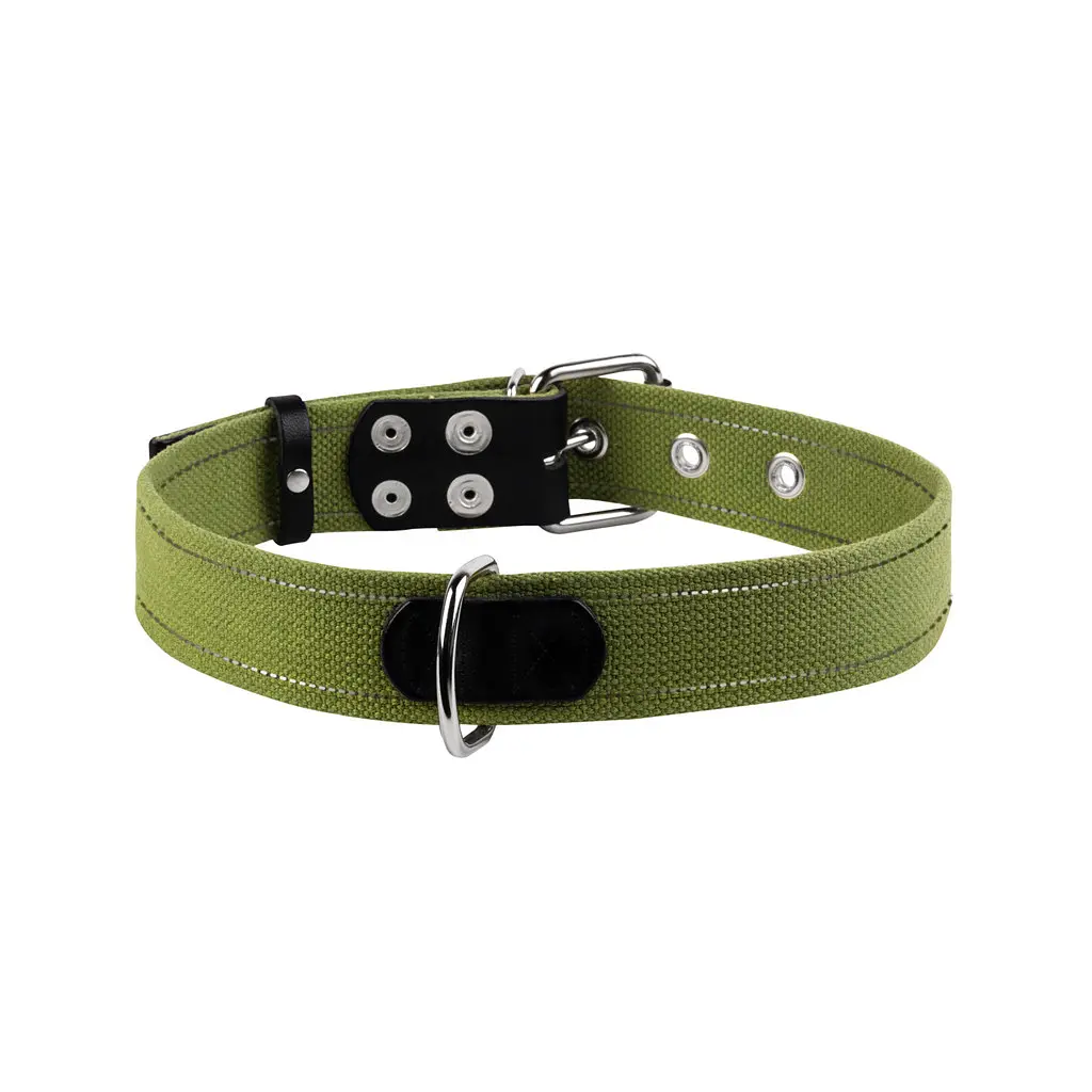 Нашийник для тварин Collar Брезент Ш 20 мм Д 31-41 см (0144) - фото 2