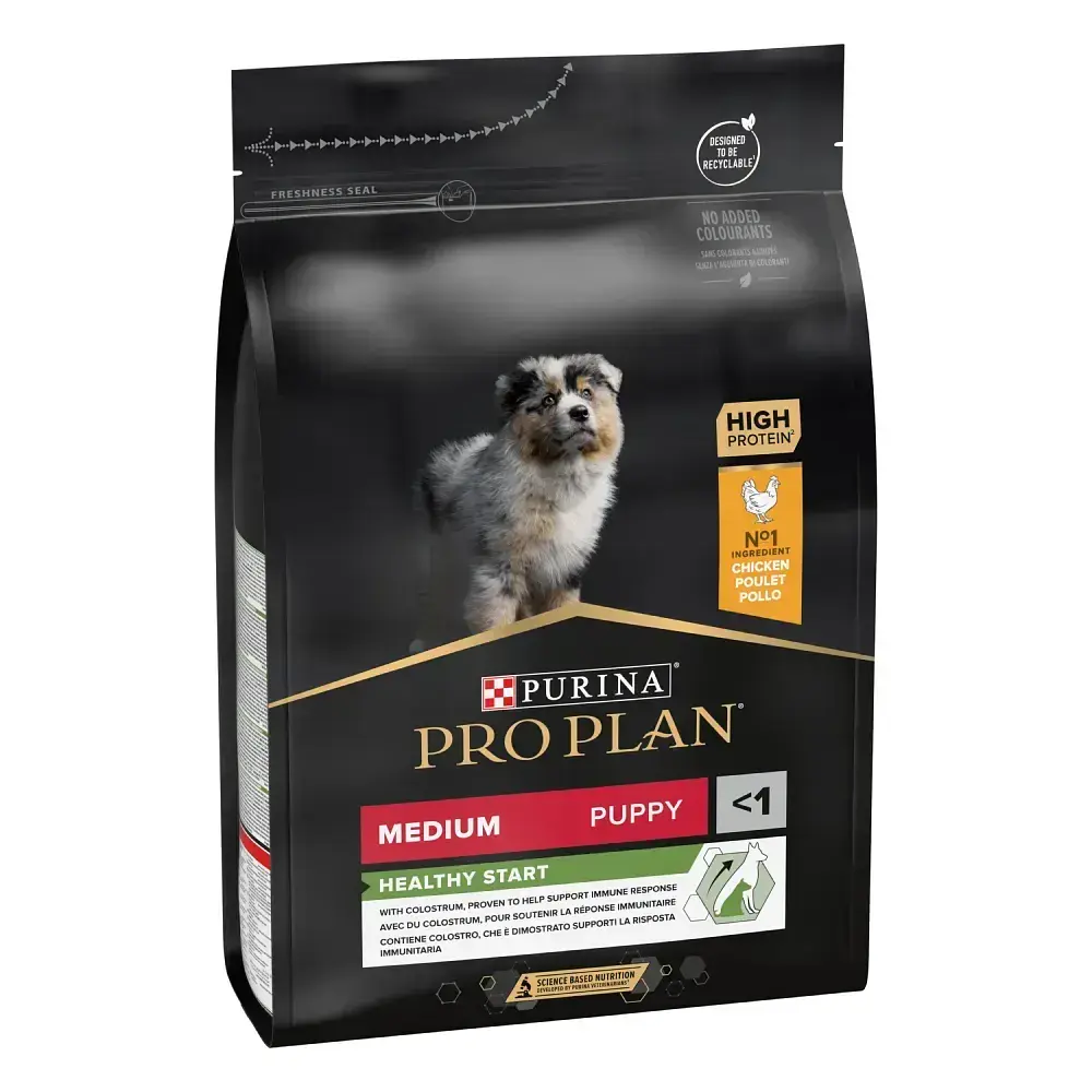 Сухий корм для щенят Purina Pro Plan Dog Medium Puppy з високим вмістом курки 3 кг 12279403 - фото 2
