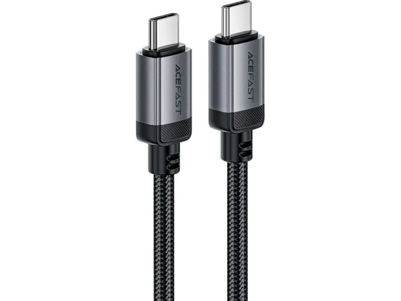 Кабель Acefast C20-03 USB-C to USB-C 60W 1.2м Black (6974316283775) - фото 2