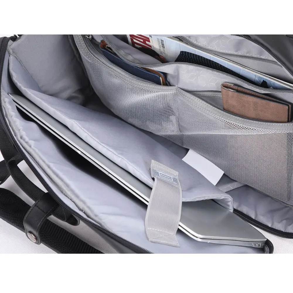 Рюкзак для ноутбука Aoking SN86099 47x32x15 см темно-сірий - фото 6