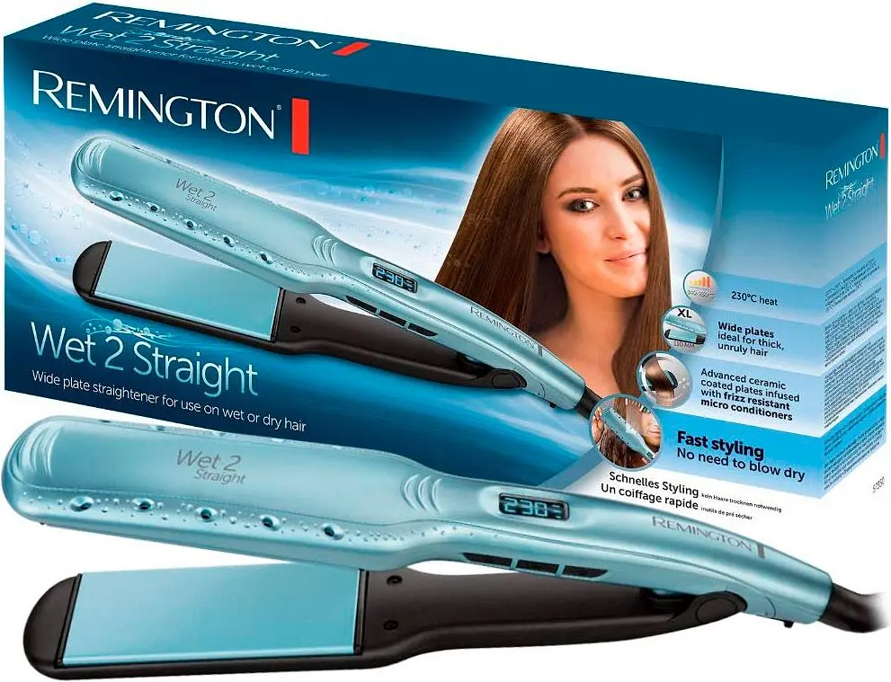 Випрямляч для волосся Remington Wet2Straight S7350 [79425] - фото 6