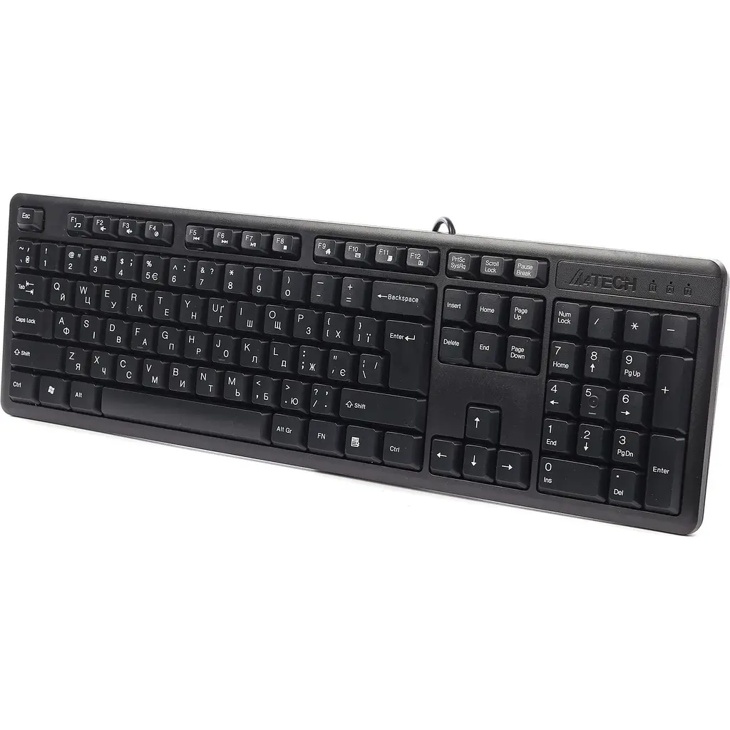 Клавіатура A4Tech KK-3 USB black - фото 3