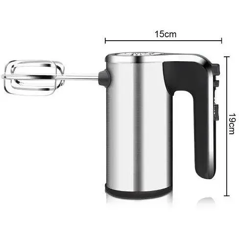 Ручной миксер Витек ВТ-5526 кухонный с насадками для замешивания 5 скоростей 1200 Вт - фото 4