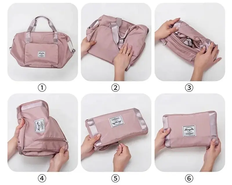 Дорожная сумка для путешествий для ручной клади Пудра - фото 6