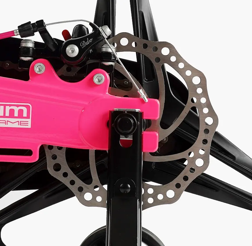 Велосипед 18" 2-х колёсный MG-18736 Corso «REVOLT» магниевая рама, литые диски, дисковые тормоза, собран на 75% (6800077187366) - фото 6