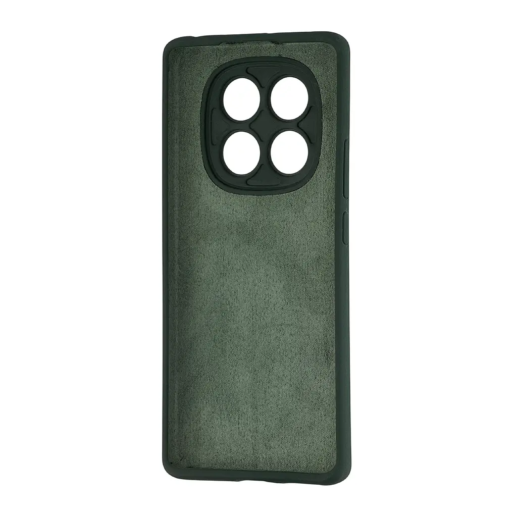 Чохол Silicone Case Xiaomi Redmi Note 14 Pro 4G Dark Green - фото 2