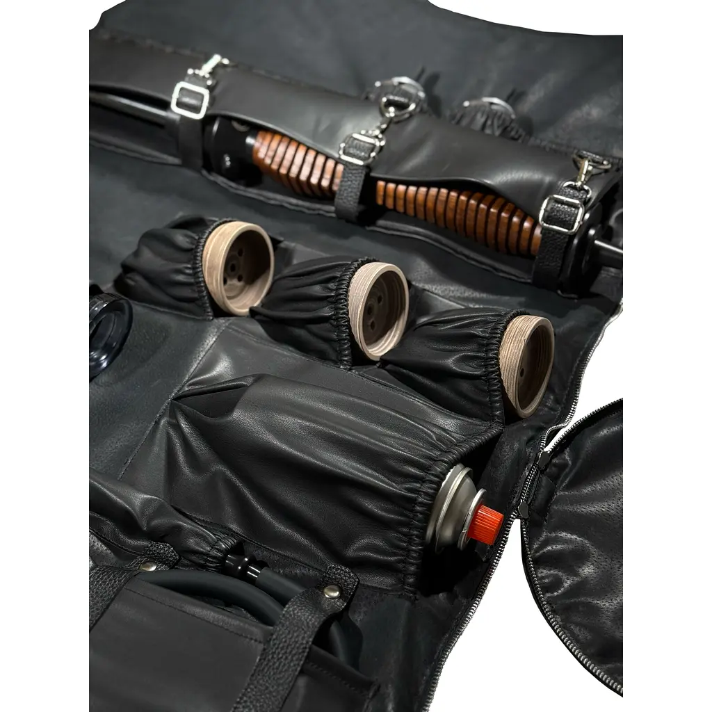 Сумка для кальяна Karma Hookah кожаная - фото 5