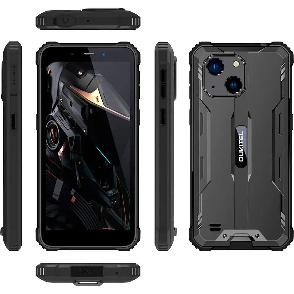 Смартфон Oukitel G2 4/64Gb Black (Global Version) - фото 2