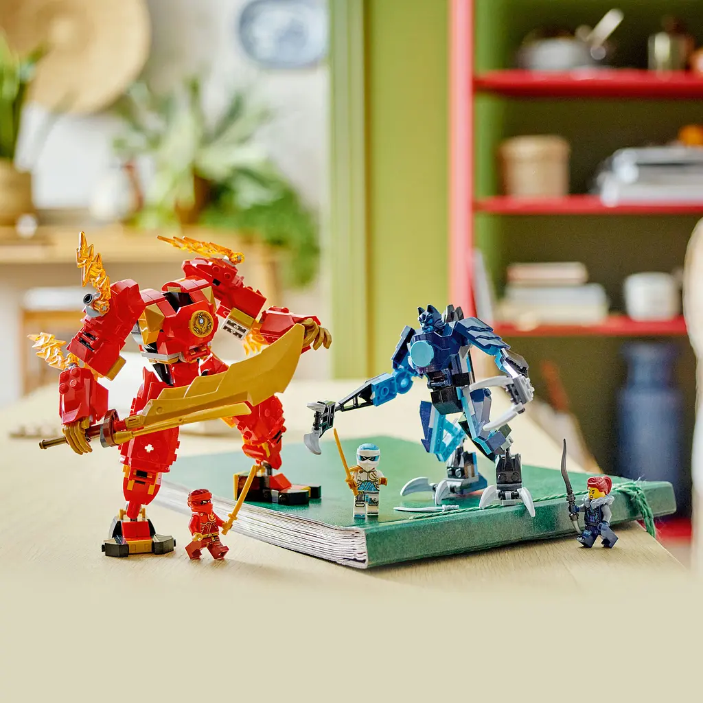 Конструктор LEGO Ninjago Робот вогняної стихії Кая 322 деталі (71808) - фото 4