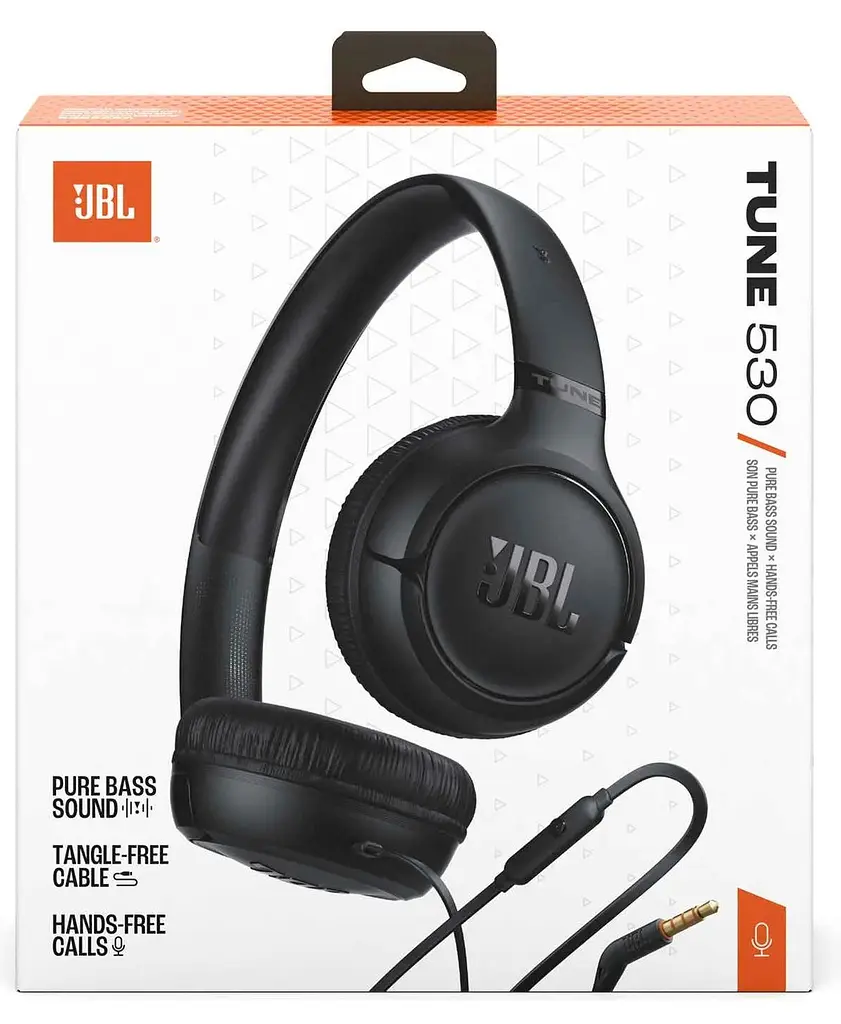 Гарнітура JBL TUNE 530 чорний (JBLT530BLK) (7225516) JBLT530BLK - фото 3