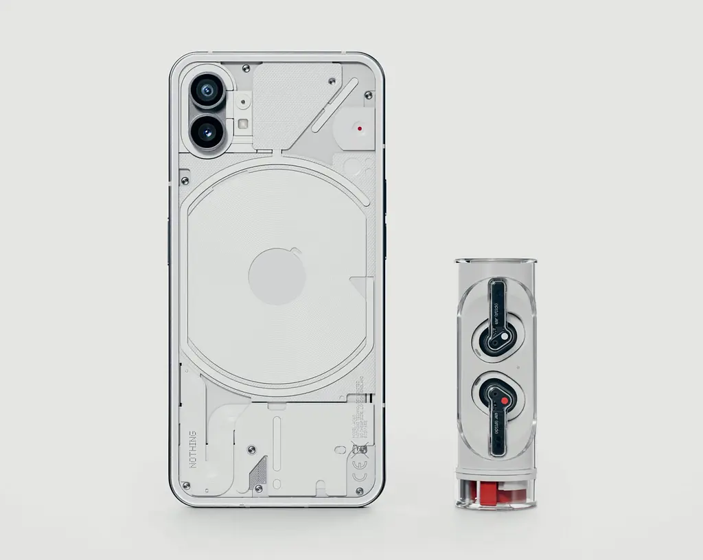 TWS-наушники Nothing Ear (stick) White (Global Version) - фото 7