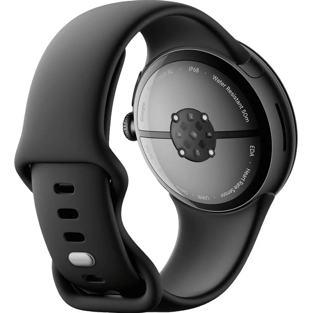 Смарт-часы Google Pixel Watch 3 45 mm Black Aluminum Case/Obsidian Active Band [120850] - фото 3