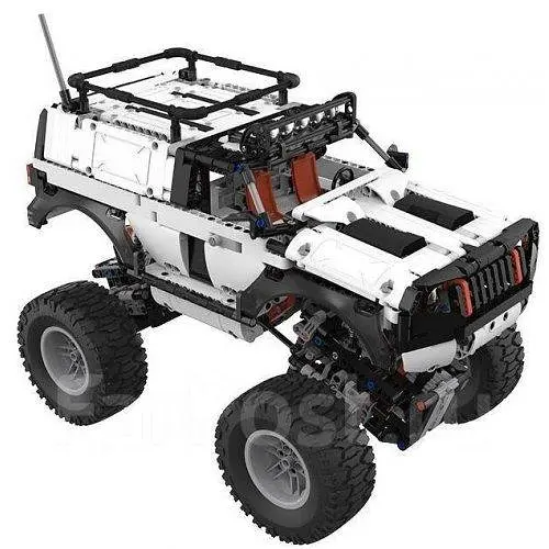 Конструктор Xiaomitu DIY 4WD APP Control Car Grey LKU4052CN 1000 деталей - фото 2
