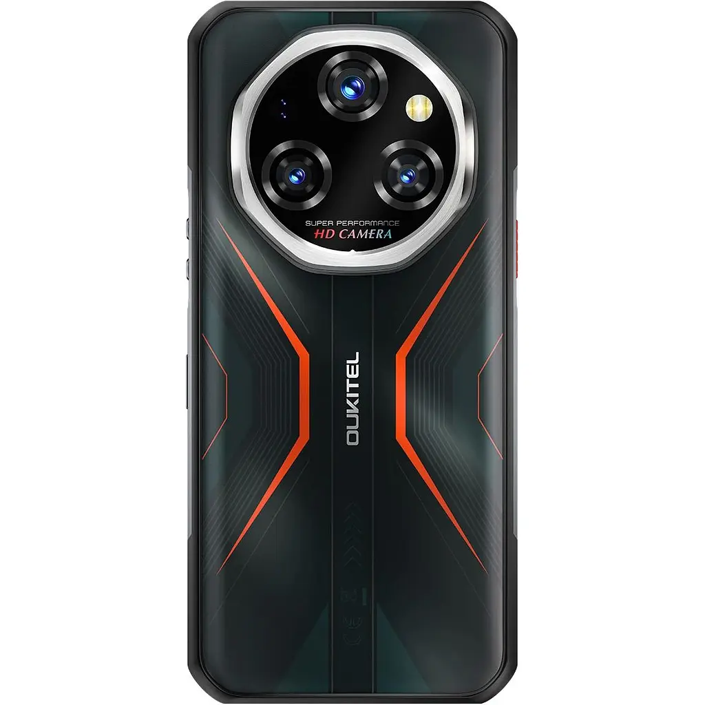Смартфон Oukitel WP55 S 12/512GB Black/Orange [171210] - фото 6